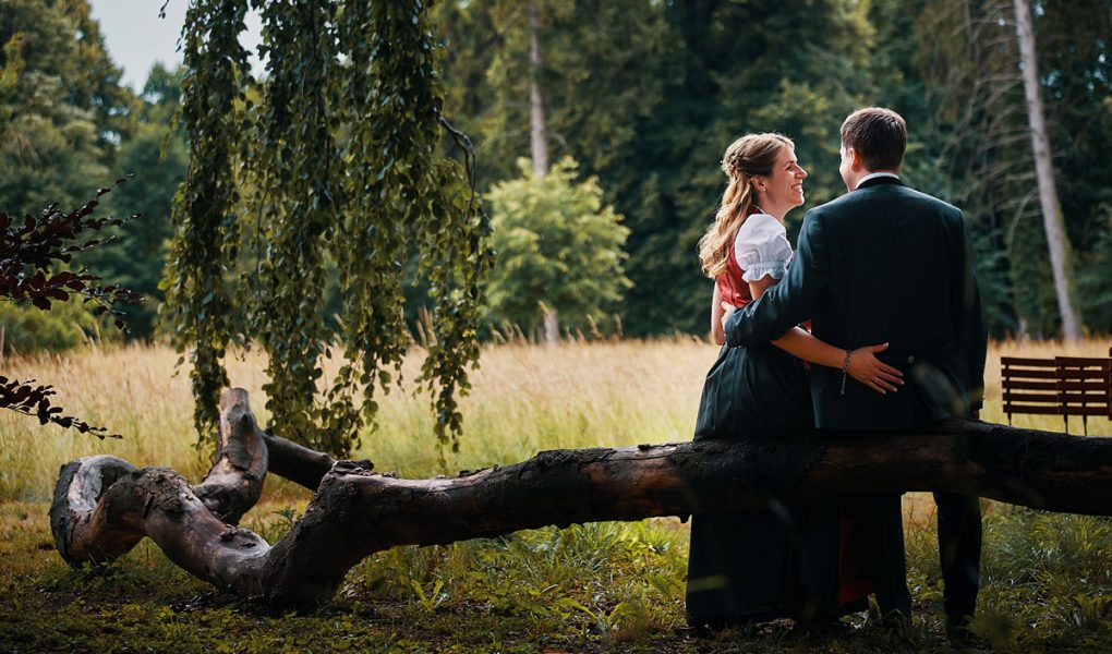 Sektempfang und Hochzeitsfeier im Freien – Fotografie Wien & NÖ